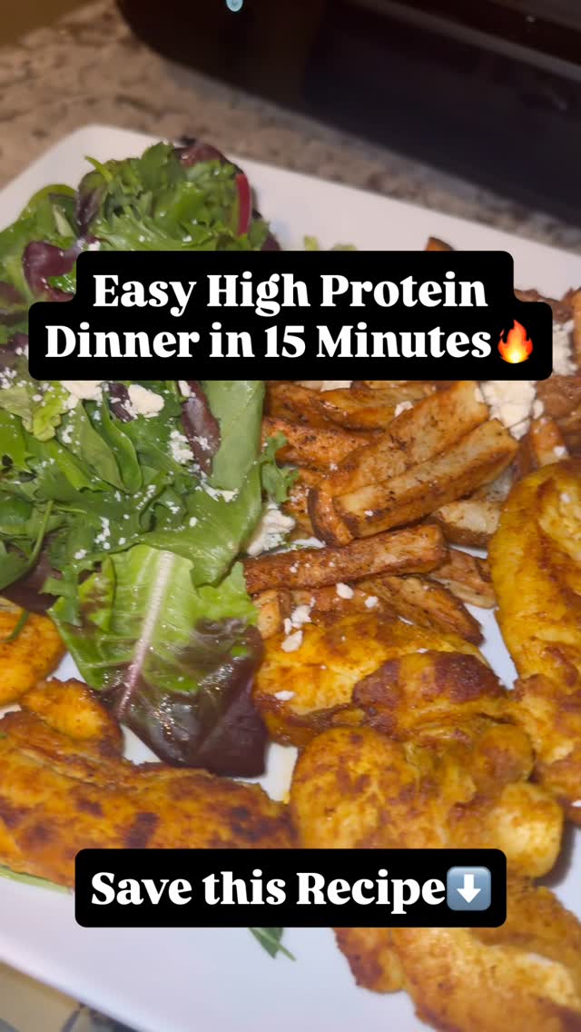 High protein meal prep
